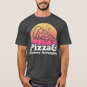 Camiseta Pizza e Flor Arranque ou Flores