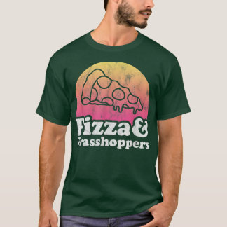 Camiseta Pizza e gafanhotos ou gafanhotos