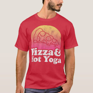 Camiseta Pizza e ioga quente