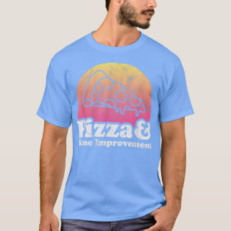 Camiseta Pizza e Melhoramento Doméstico ou Renovações