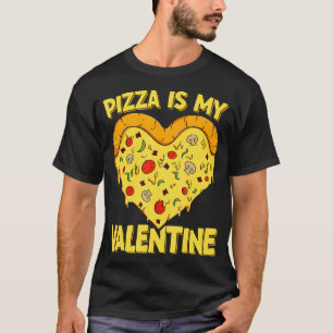 Camiseta Pizza É Meu Dia de os namorados De Pizza Baker29