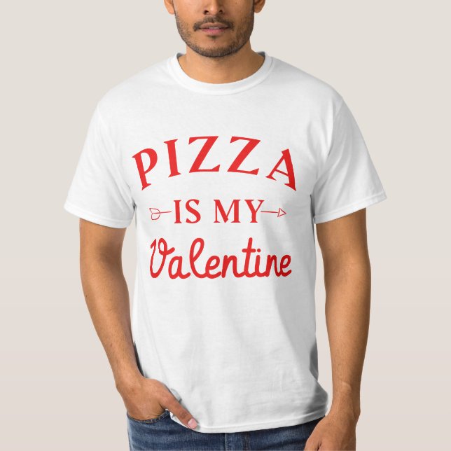 Camiseta Pizza É Meu Namorados (Frente)