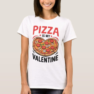 Camiseta Pizza É Meu Namorados