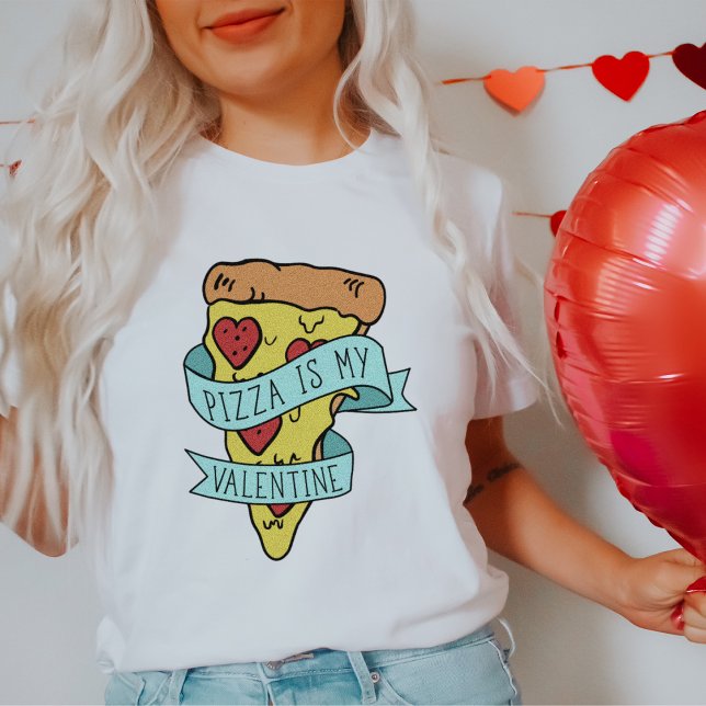 Camiseta Pizza É Meu Namorados (Criador carregado)