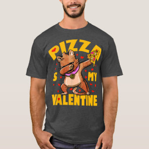 Camiseta Pizza É Meu Namorados Dabitando Dias de os namorad