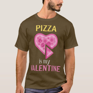 Camiseta Pizza É Meu Presente De Namorados Para Dia de os n