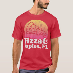 Camiseta Pizza e Nápoles, FL ou Florida