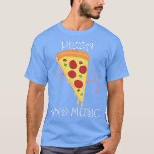 Camiseta Pizza E Notas Musicais Clef Hobby Chef 140