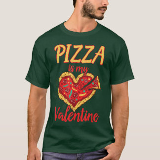 Camiseta Pizza É O Meu Namorados Dia de os namorados Engraç
