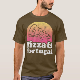 Camiseta Pizza e Portugal
