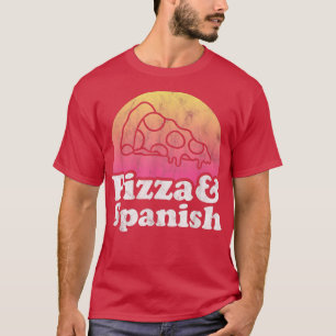 Camiseta Pizza E Professor Espanhol 14212965