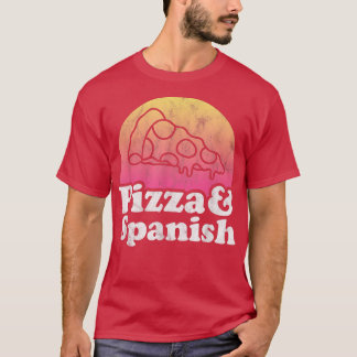 Camiseta Pizza E Professor Espanhol 14212965
