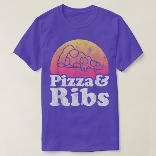 Camiseta Pizza e Ribes (Frente do Design)