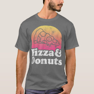 Camiseta Pizza e Rosquinhas ou Rosquinha