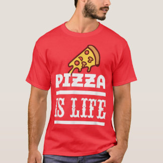 Camiseta pizza é vida