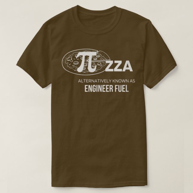 Camiseta Pizza engenheiro (Frente do Design)