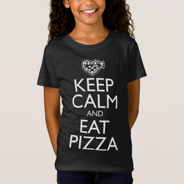 Camiseta Pizza Engraçada (Frente)