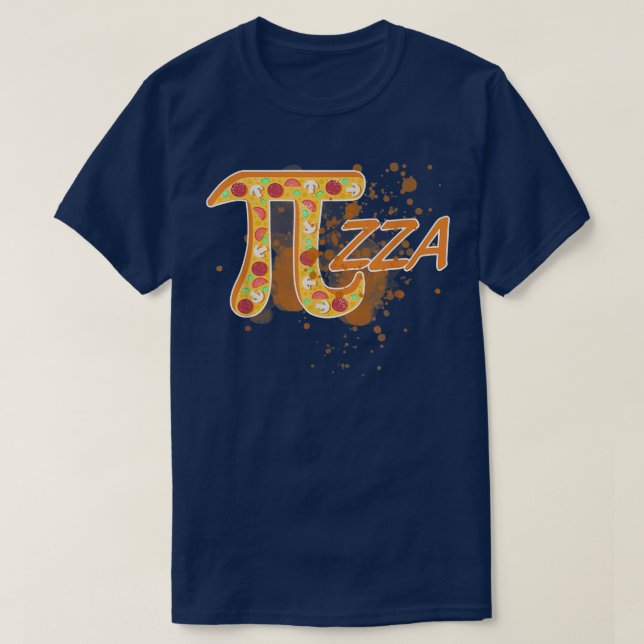 Camiseta Pizza Engraçada ao Lover 3 (Frente do Design)