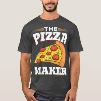 Camiseta Pizza Engraçada Coloca Pizza Fabricantes De Pizza