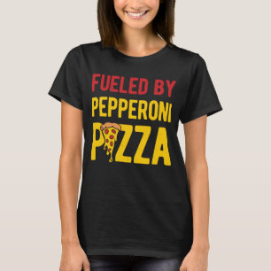 Camiseta Pizza Engraçada De Pepperoni