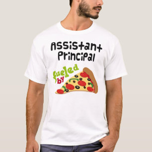Camiseta Pizza (engraçada) do assistente principal