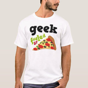 Camiseta Pizza (engraçada) do geek