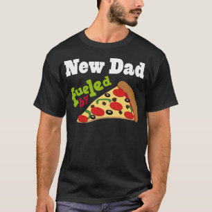 Camiseta Pizza (engraçada) do novo papai
