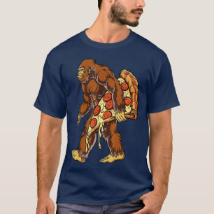 Camiseta Pizza Engraçada Homens Mulheres Comidas Pão-Pão