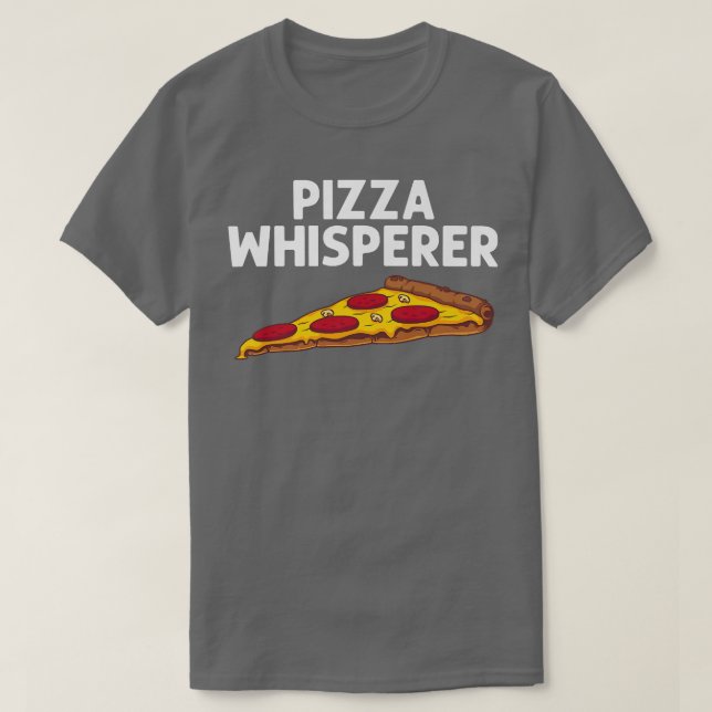 Camiseta Pizza Engraçada Para Homens Pizza Comidas Italiana (Frente do Design)