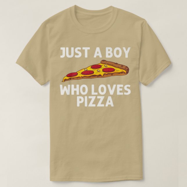 Camiseta Pizza Engraçada Para Meninos Comidas Italianos Piz (Frente do Design)