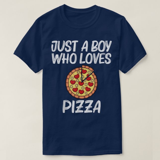 Camiseta Pizza Engraçada Para Meninos Pizza Pizza Pover Che (Frente do Design)