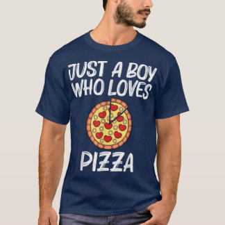 Camiseta Pizza Engraçada Para Meninos Pizza Pizza Pover Che