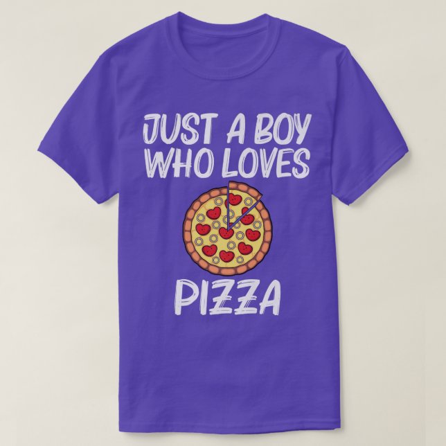 Camiseta Pizza Engraçada Para Meninos Pizza Pizza Pover Che (Frente do Design)