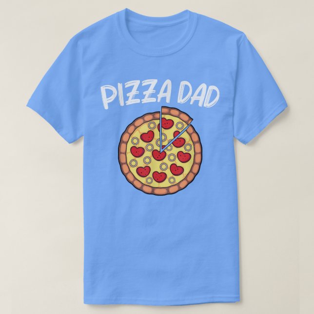 Camiseta Pizza Engraçada Para O Pai Padre Pizza Lover Chef  (Frente do Design)