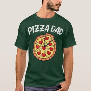 Camiseta Pizza Engraçada Para O Pai Padre Pizza Lover Chef