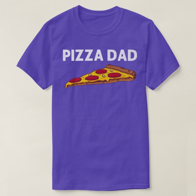 Camiseta Pizza Engraçada Para Pai Papá Comida Italiano Pizz (Frente do Design)