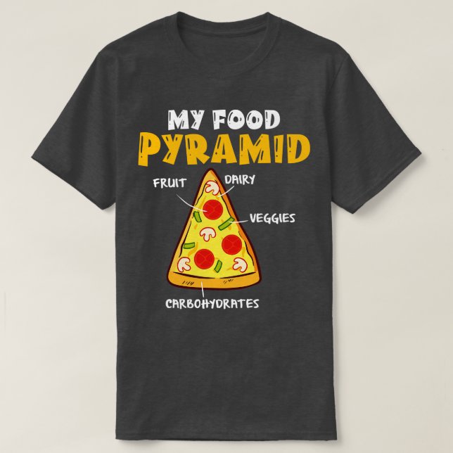 Camiseta Pizza Engraçada Pizza Rápida Pie Pie Comer Foodie  (Frente do Design)