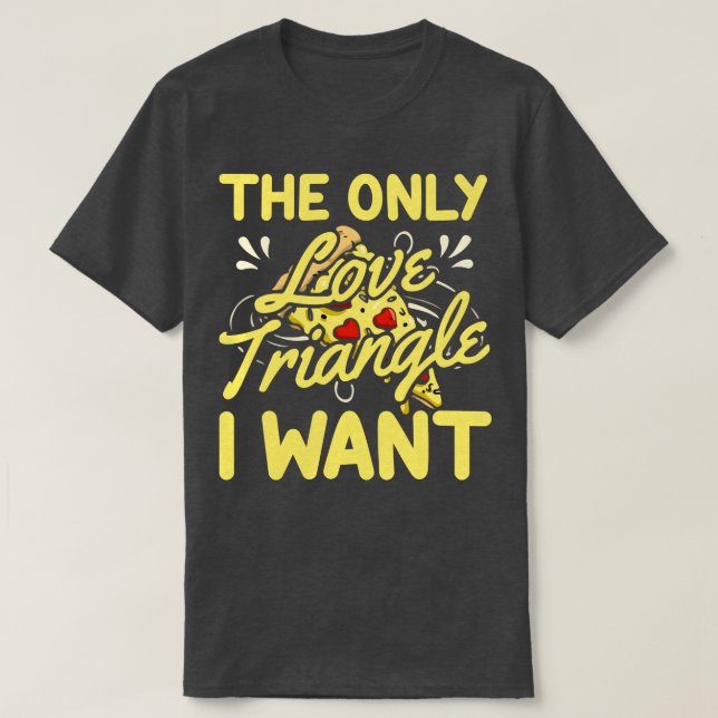 Camiseta Pizza Engraçada Pizza Rápida Pie Pie Comer Humor F (Frente do Design)