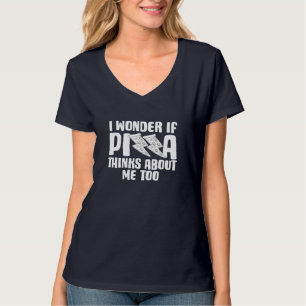 Camiseta Pizza Engraçada Presente Para Homens Mulheres Cria