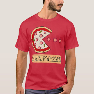 Camiseta Pizza engraçada trocadilho PizzamanNostalgia Vibes