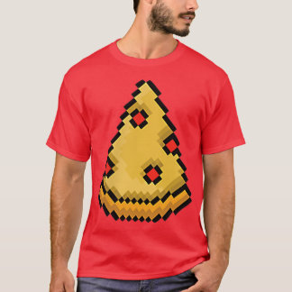 Camiseta Pizza Engraçado Comida Rápida Jogos de Piel Art