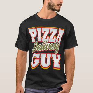 Camiseta Pizza Entrega Cara Festa Engraçada Herói Pizza Hom