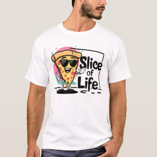 Camiseta Pizza Fatia Da Vida