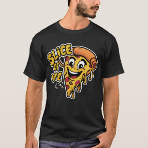 Camiseta Pizza Fatia Da Vida
