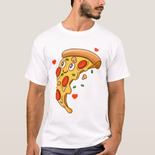 Camiseta Pizza Feliz