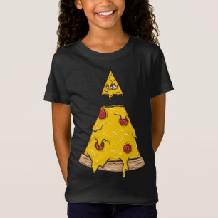 Camiseta Pizza fina com queijo e Pepperoni