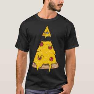 Camiseta Pizza fina com queijo e Pepperoni