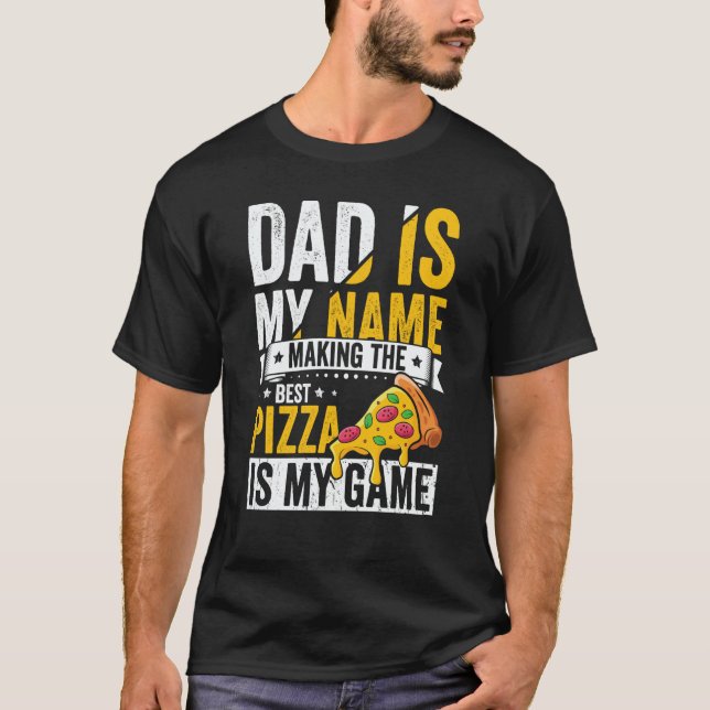 Camiseta Pizza  for Dad Humor for Father's Day  1 (Frente)