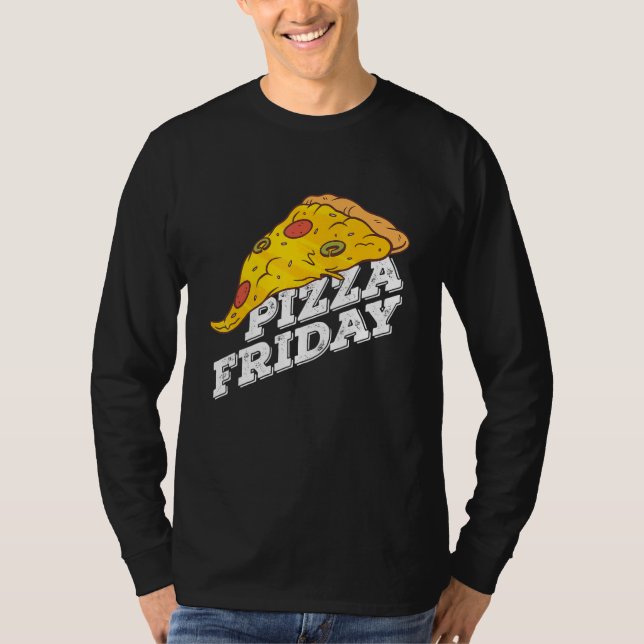 Camiseta Pizza Friday Pizza (Frente)