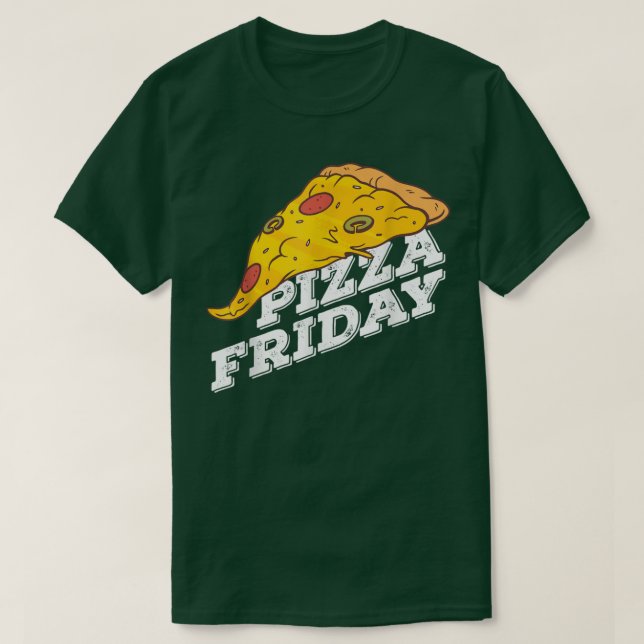 Camiseta Pizza Friday Pizza lover T-Shirt (Frente do Design)